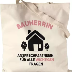 Geschenktasche zum Einzug oder Richtfest