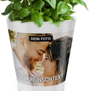 Blumentopf zum Einzug