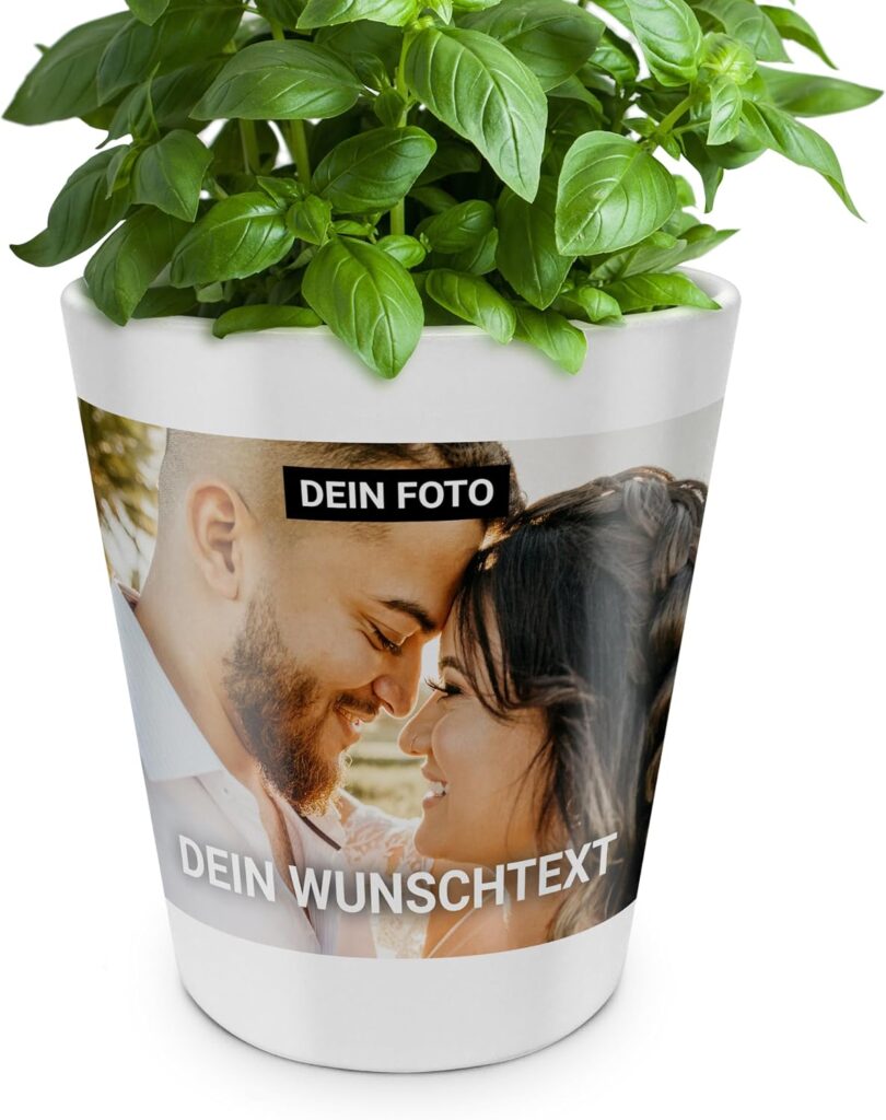 Blumentopf zum Einzug