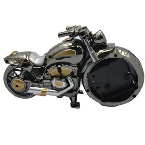 Kreative Motorrad Motorrad Muster Wecker Tischuhr 0U W0HWC la 