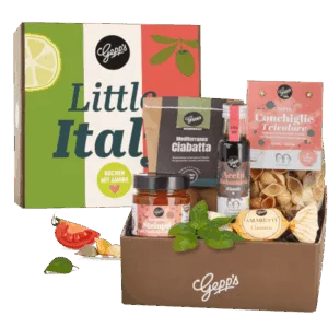 Geschenkset mit italienischen Köstlichkeiten