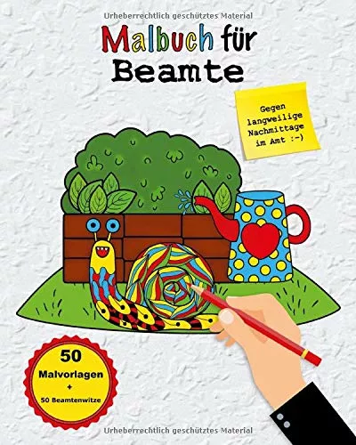 Malbuch für Beamte