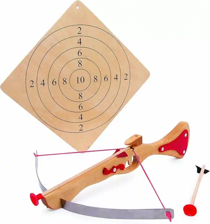 Kinderarmbrust mit Zielscheibe