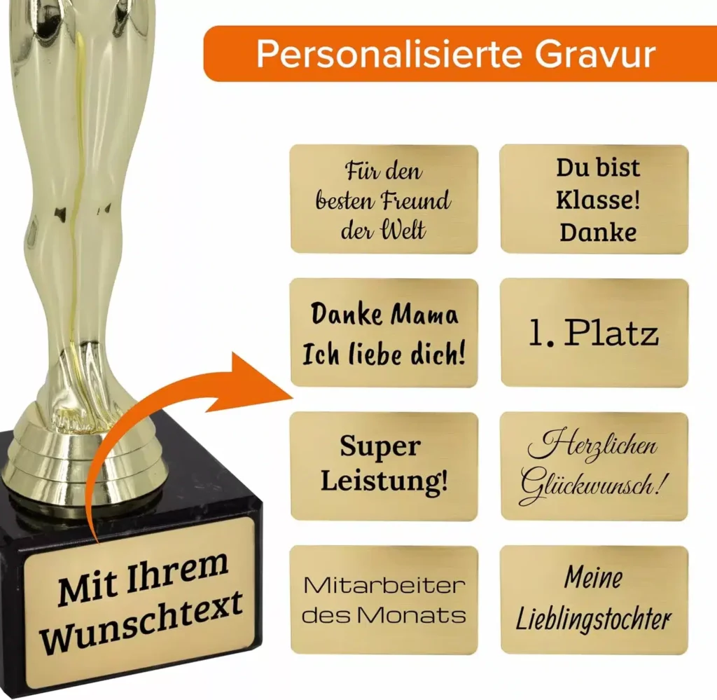 Pokal für Fahrlehrer