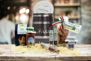 Geschenkset mit italienischen Köstlichkeiten