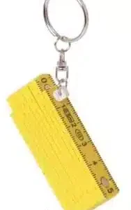 Schlüsselanhänger mit Zollstock
