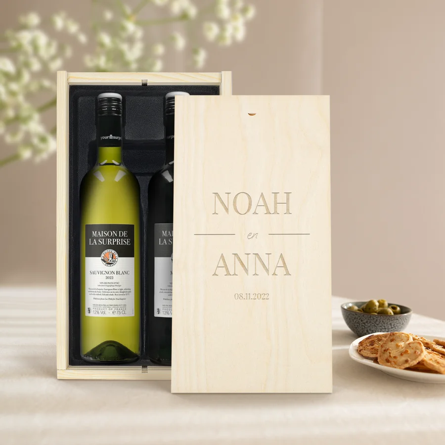 Dankeschön Weinkiste