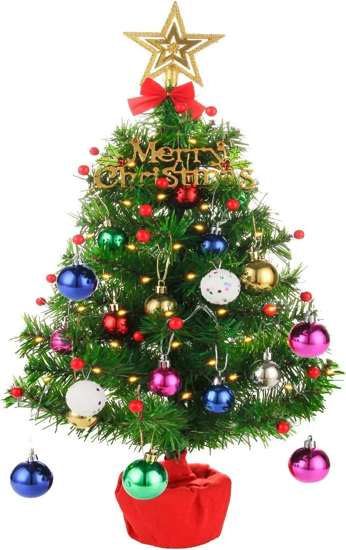 Schreibtisch-Weihnachtsbaum