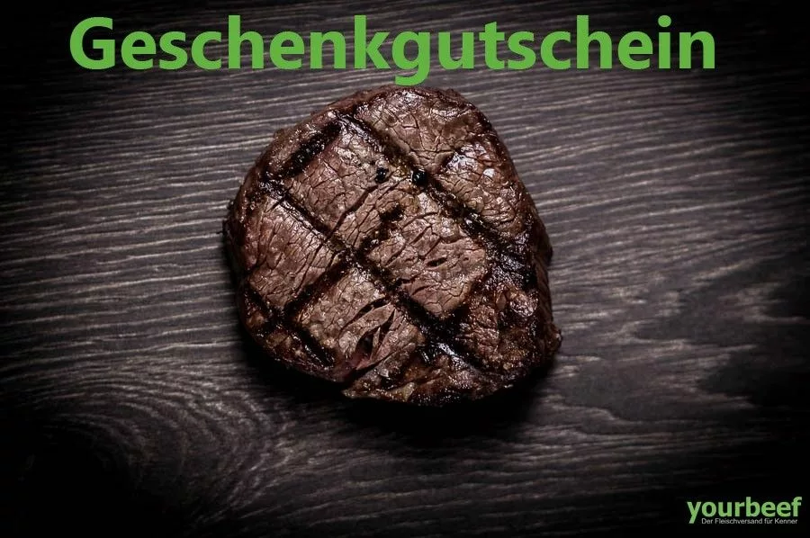 Geschenkgutschein für Fleischliebhaber