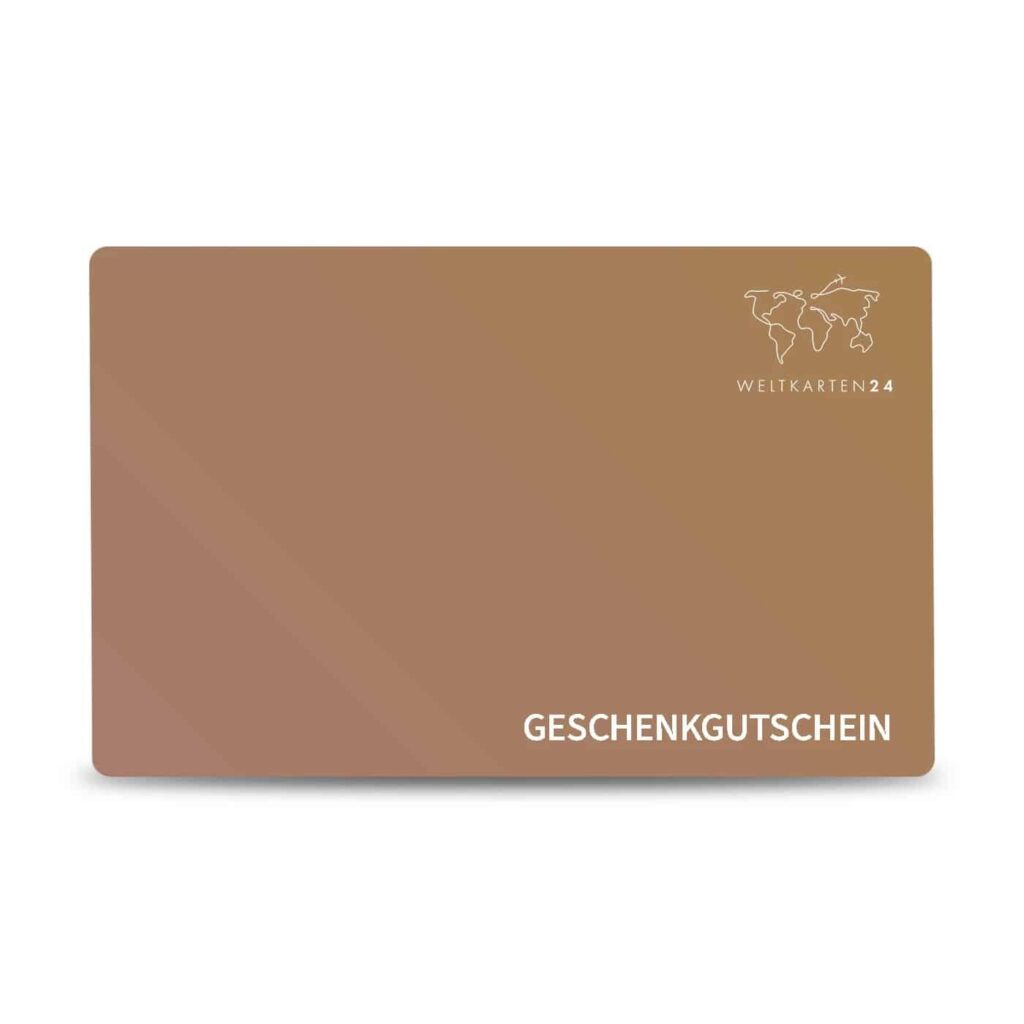 Geschenkgutschein für Reiselustige