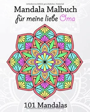 Mandala Malbuch für meine liebe Oma