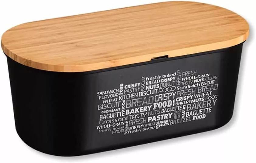 Nachhaltige Brotbox mit Schneidebrett