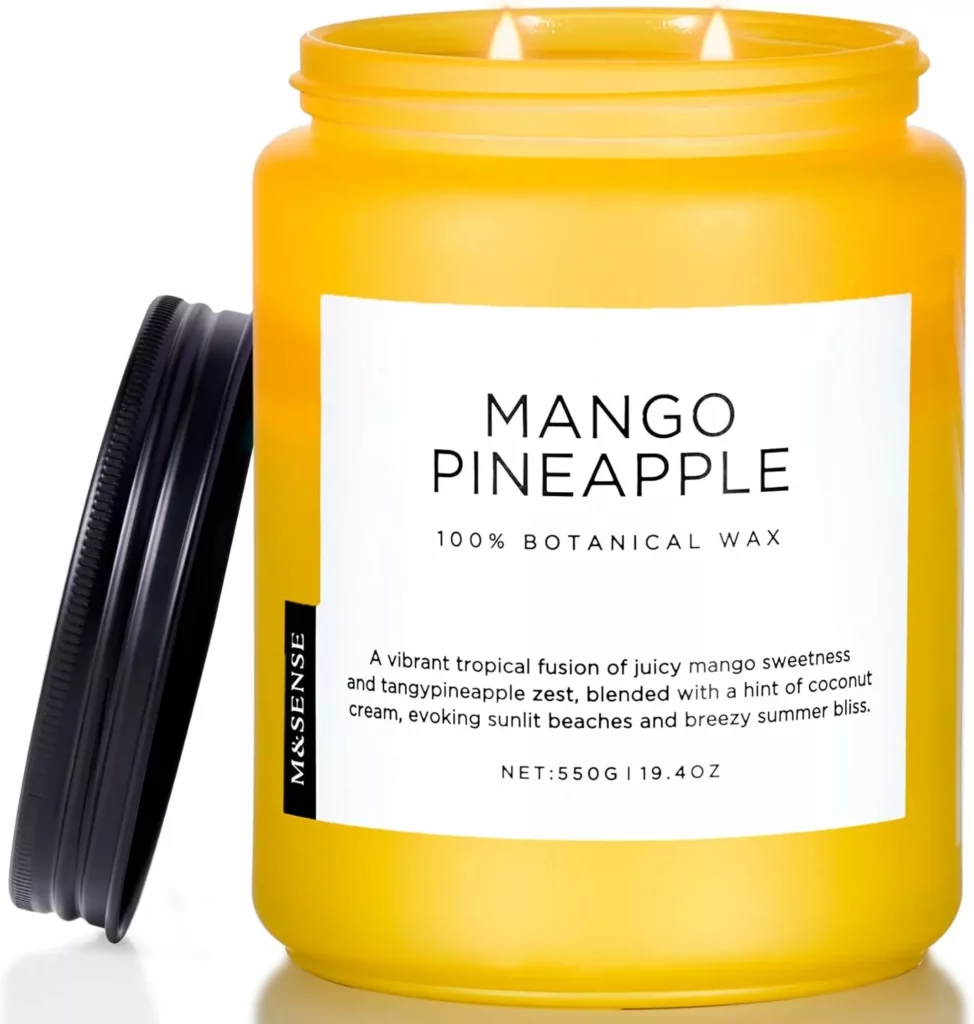 Mango-Duftkerze