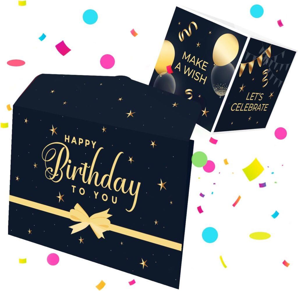 Happy Birthday Karte mit Wumms-Effekt