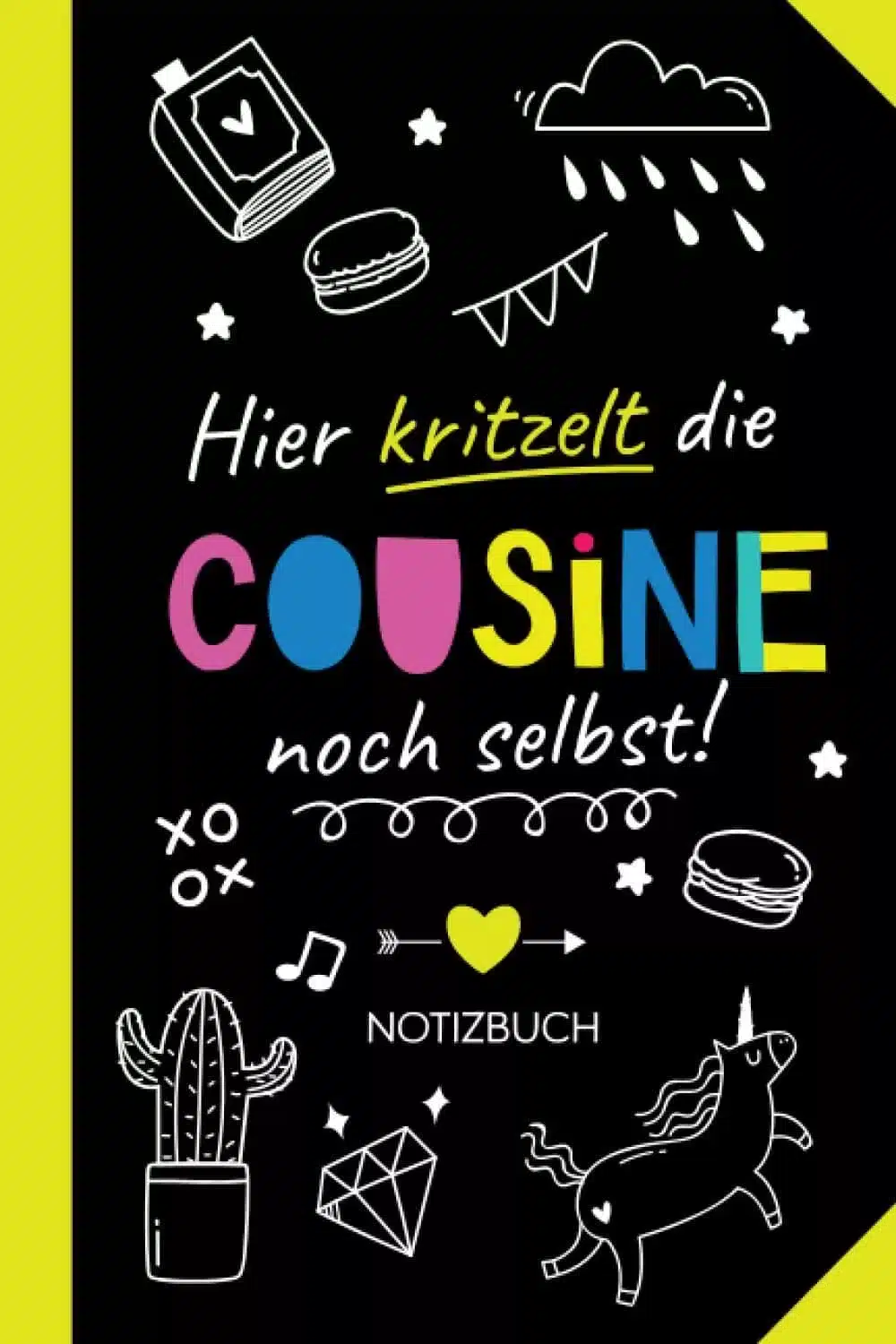 Notizbuch für deine Cousine