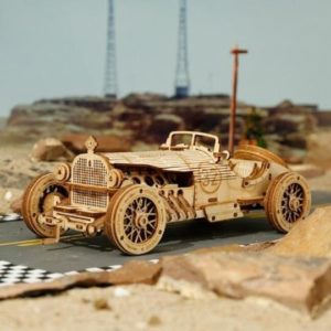Grand Prix Rennwagen aus Holz