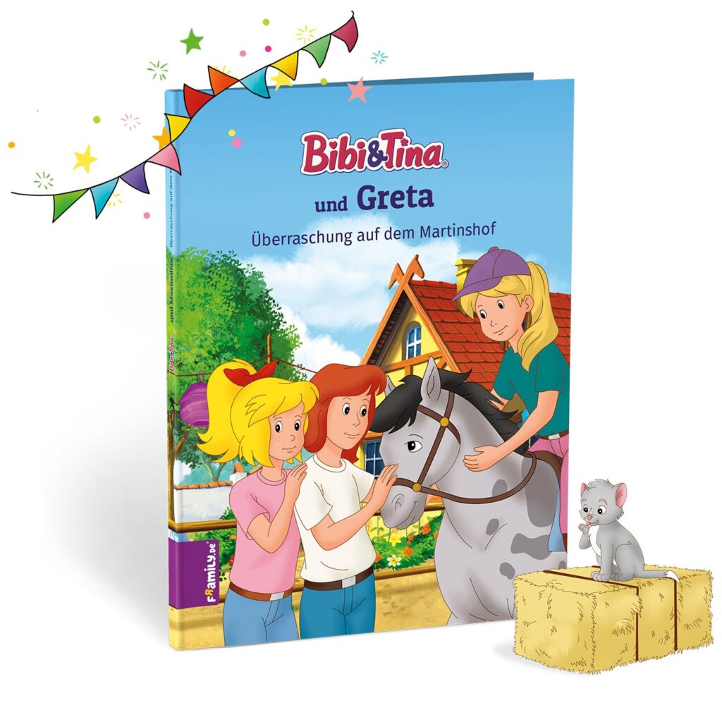 Selbstgestaltbares Bibi und Tina Kinderbuch