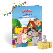 Selbstgestaltbares Bibi und Tina Kinderbuch