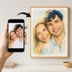 Malen nach Zahlen mit eigenem Motiv