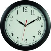 rückwärtslaufende Wanduhr