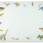 Dinosaurier Schreibtischunterlage