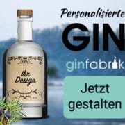 Gin mit eigenem Etikett