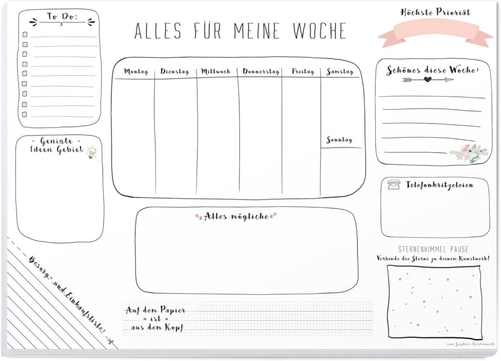 Homeoffice-Schreibtischunterlage