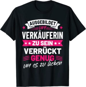T-Shirt für Verkäuferinnen