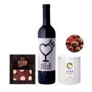 Schokolade & Wein Geschenkset