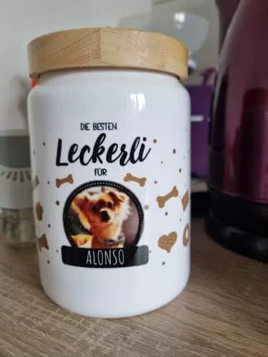 personalisierbare Leckerli Dose
