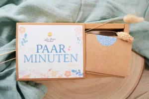 Geschenkbox für Paare "PAAR MINUTEN"