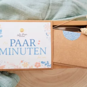 Geschenkbox für Paare "PAAR MINUTEN"