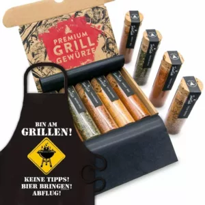 Premium Geschenkset mit Grillgewürzen