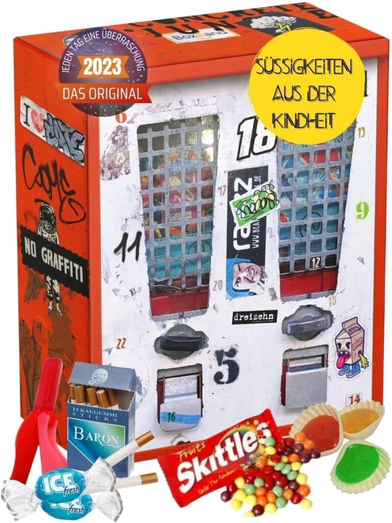 Nostalgie Süßigkeiten Adventskalender