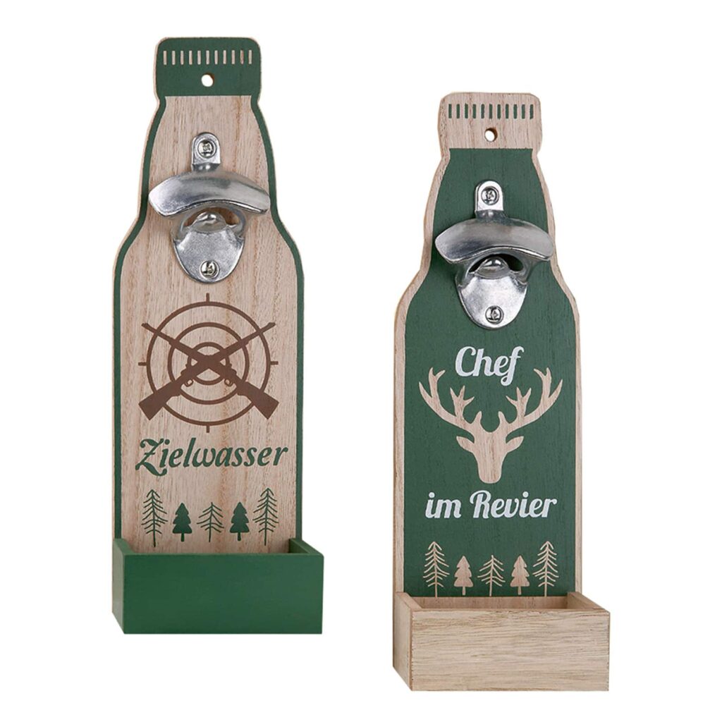 Flaschenöffner Wand Set
