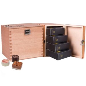 Weihnachtsbox mit Pralinen