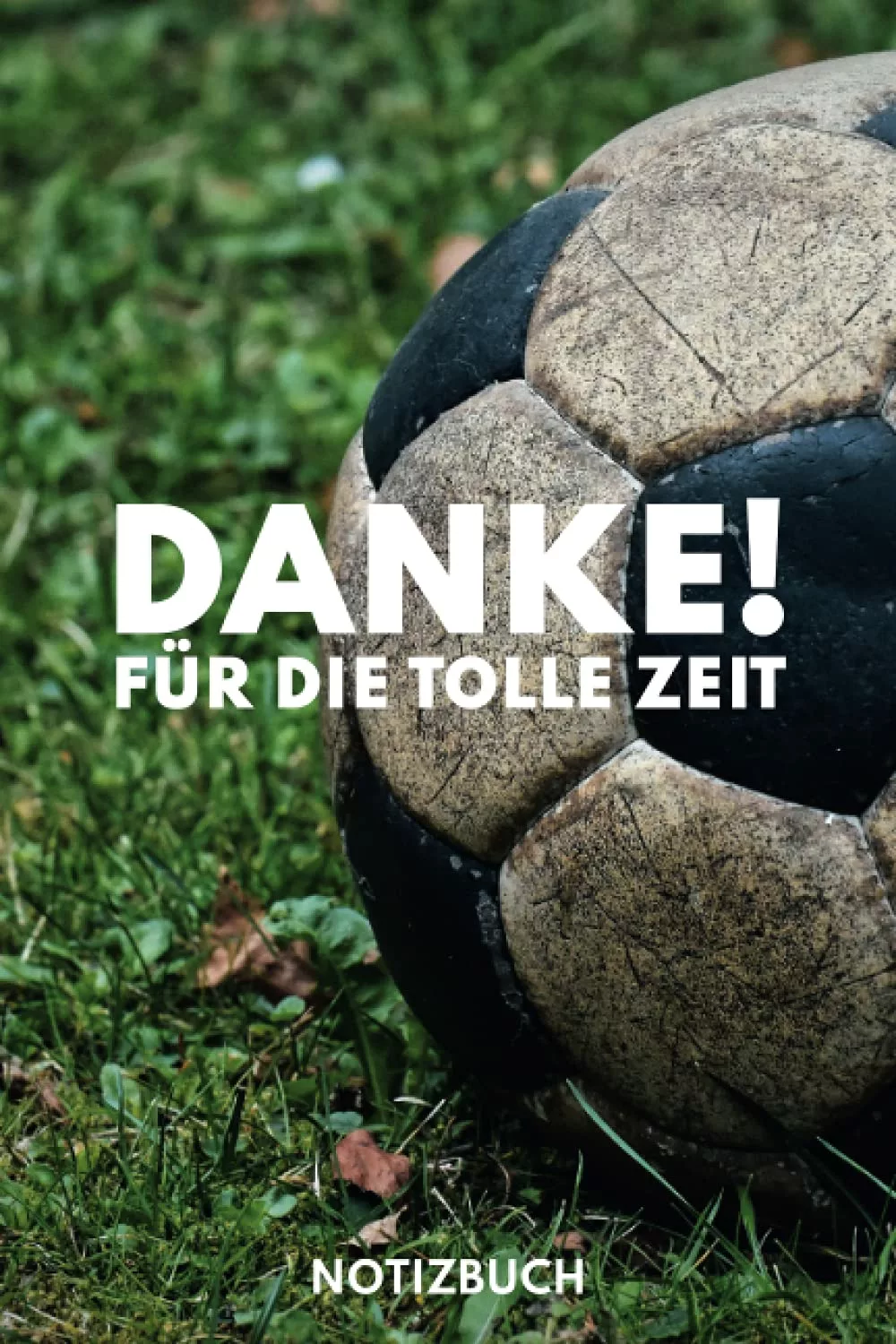 Dankeschön Notizbuch für Fußballtrainer