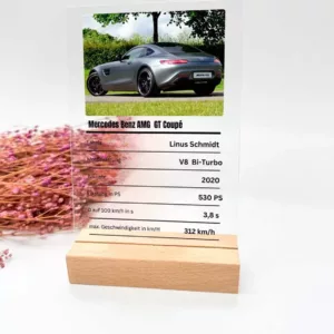 Geschenk für Autoliebhaber: Personalisierbares Auto-Quartett Cover