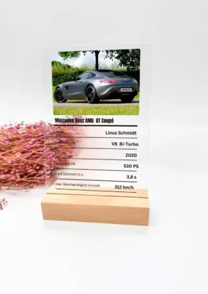 Geschenk für Autoliebhaber: Personalisierbares Auto-Quartett Cover