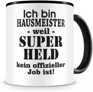 Geschenktasse für Hausmeister