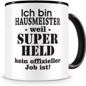 Geschenktasse für Hausmeister