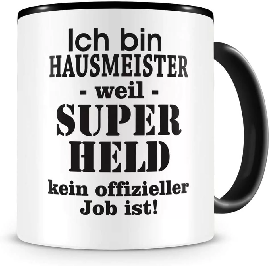 Geschenktasse für Hausmeister