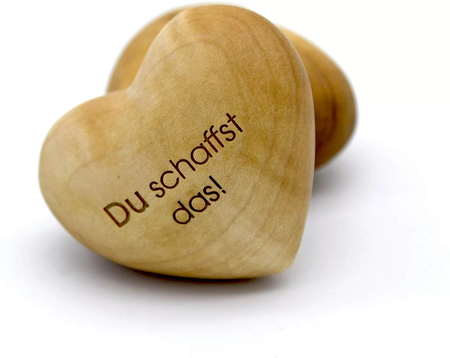 Mutmacher Herz aus Holz