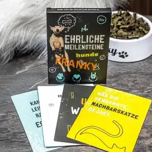 Meilenstein-Karten für Hundebesitzer