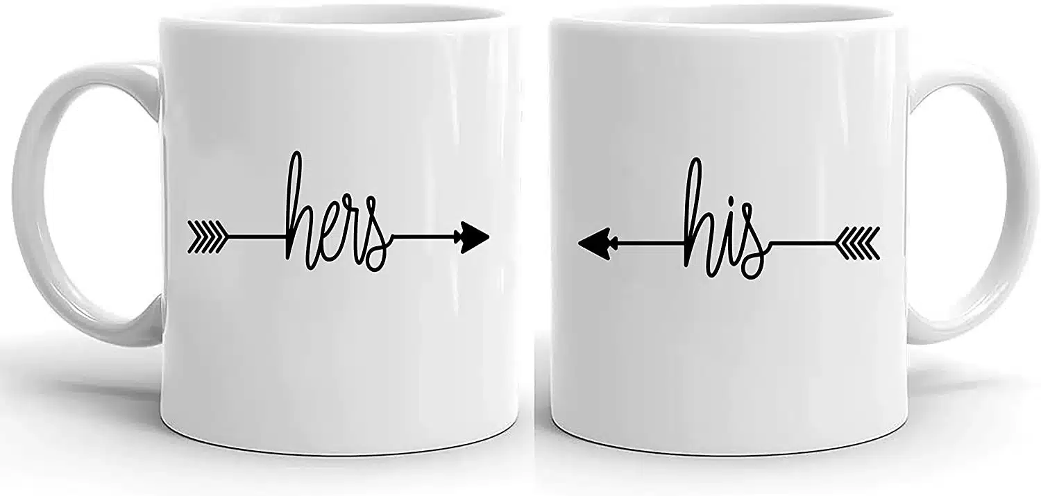 Tassen Set für Pärchen "His & Hers"