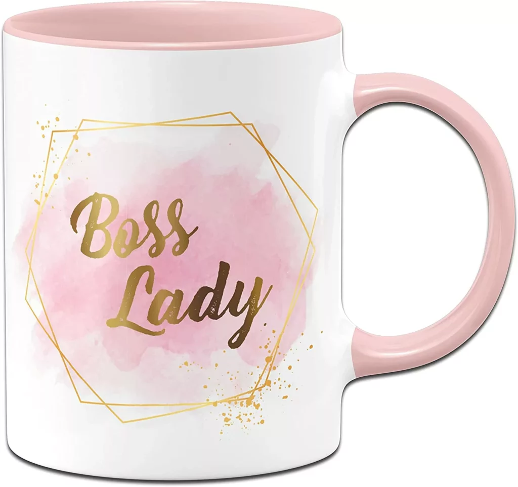 Coole Tasse „Boss Lady“
