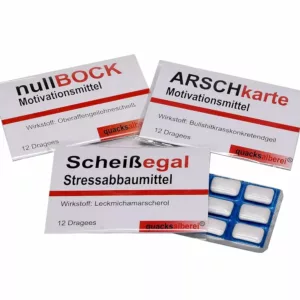 Spassgeschenk Anti-Stress Kaugummi