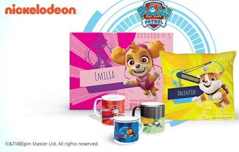 PAW Patrol Geschenke - personalisiert