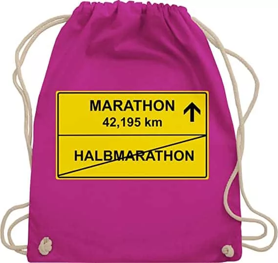Turnbeutel für Marathonläufer