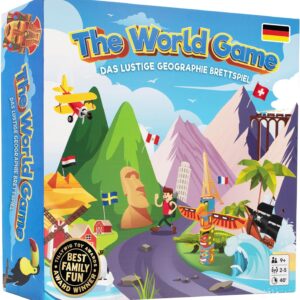 The World Game - Lustiges Geographie Brettspiel